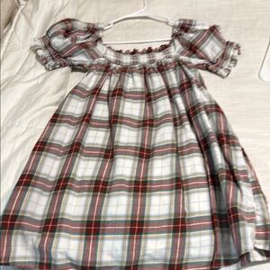 Plaid Puff Sleeve Dress-American Eagle worn 1x 
AXS